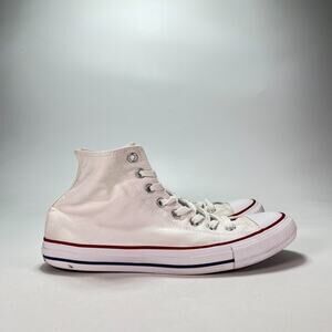 Converse Chuck Taylor All Star High Top White Skater Sneakers M7650 Mens Size 10